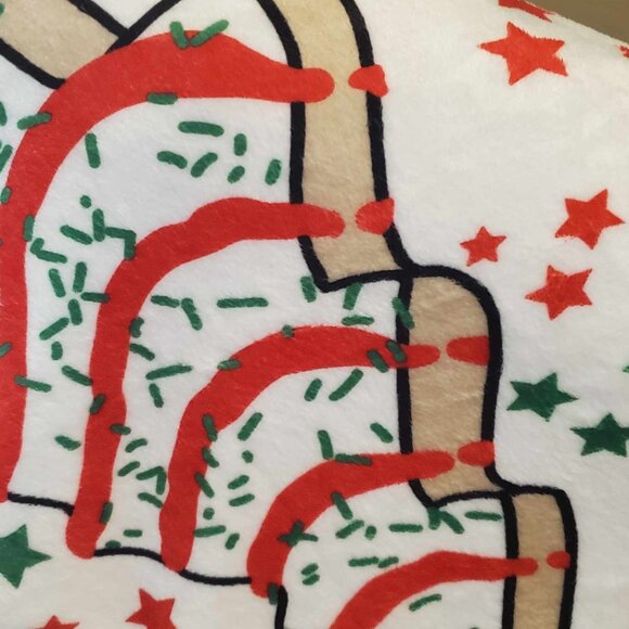 Snack Cake Christmas Tree Blanket - Picture 4 of 5